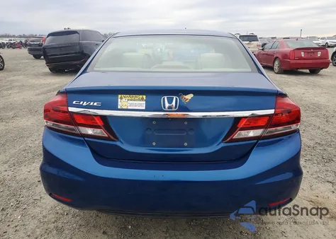 2013 Honda Civic Ex from USA, damaged, VIN 2HGFB2F85DH539777